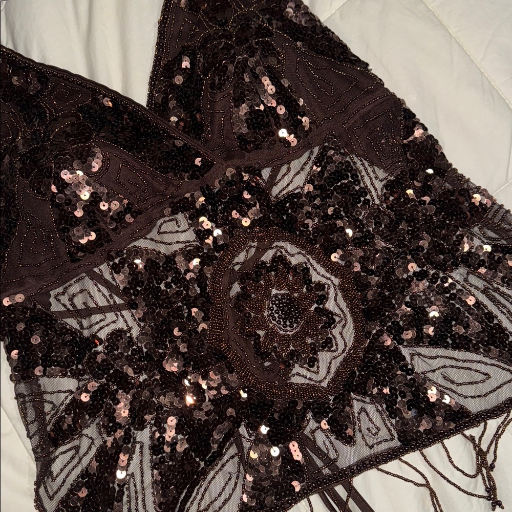 Y2K Beaded Backless Top - Picture 5 of 5
